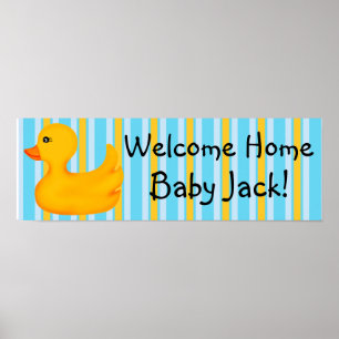 Rubber Ducky Banner Poster