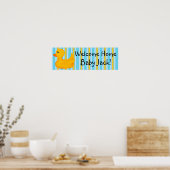Rubber Ducky  Banner Poster (Cuisine)