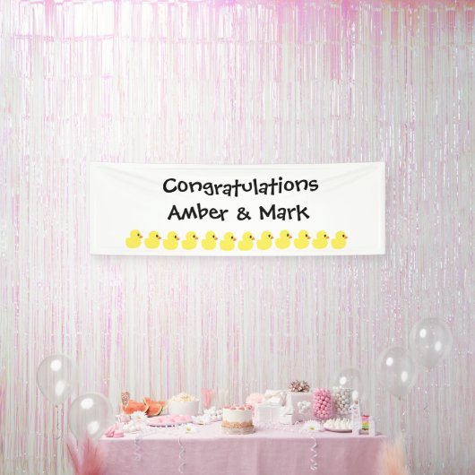 "Rubber Ducky"-banner Spandoek (Feest)