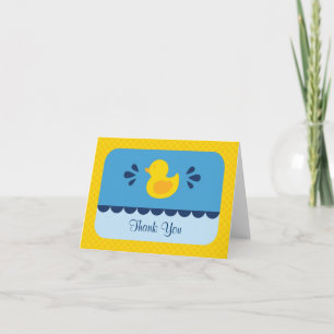 Rubber Ducky bedankkaart