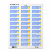 Rubber Ducky Blauw Label (Full Sheet)