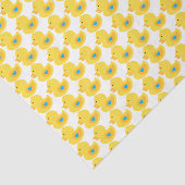 Rubber Ducky Boy Baby shower Tissuepapier (Detail)