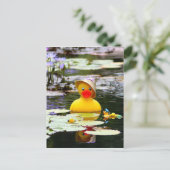 Rubber Ducky Briefkaart (Staand voorkant)