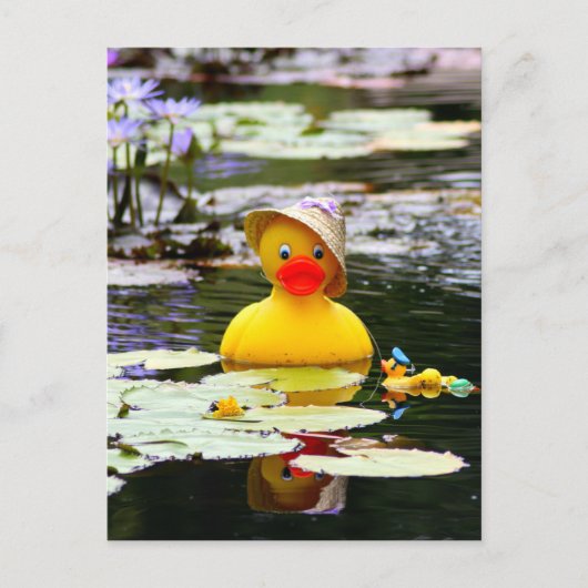 Rubber Ducky Briefkaart (Voorkant)