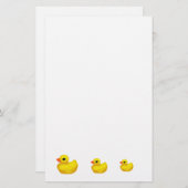Rubber Ducky Briefpapier (Voorkant / Achterkant)