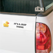 Rubber ducky bumper sticker (Op Truck)