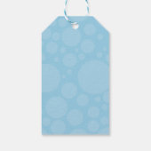 Rubber Ducky Cadeau Label - Blauw Cadeaulabel (Achterkant)