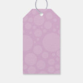 Rubber Ducky Cadeau Label - Lila Cadeaulabel (Achterkant)