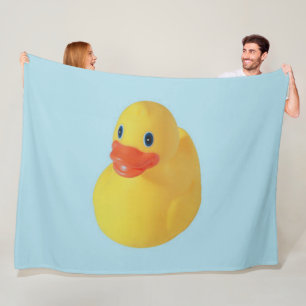 Rubber Ducky Fleece Deken