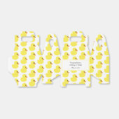 "Rubber Ducky" Gable Favor Box Bedankdoosjes (Uitgevouwen)