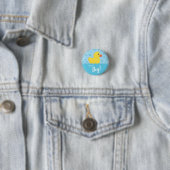 Rubber Ducky Het is een padvinder Button Pin Badge (In situ)