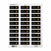 Rubber Ducky - Jij bent degene - Bleeding Duck Etiket (Full Sheet)