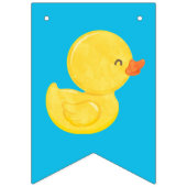 Rubber Ducky Joyeux 1er Anniversaire Bannière de B (Premier drapeau)