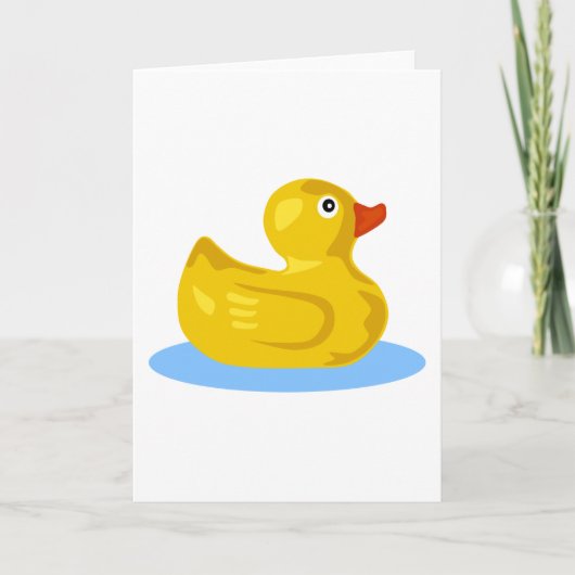Rubber Ducky Kaart (Voorkant)