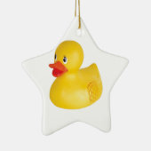 Rubber Ducky Keramisch Ornament (Rechts)
