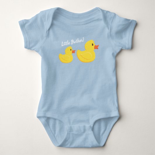 Rubber Ducky Little Brother Romper (Voorkant)