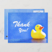 Rubber Ducky Merci Cartes (Devant / Derrière)