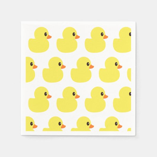 "Rubber Ducky" papieren servetten (Voorkant)