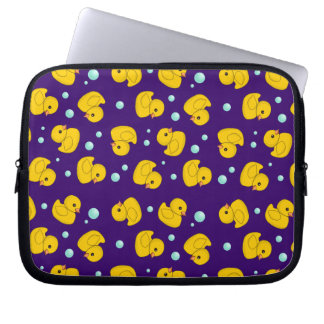 Rubber Ducky Pattern Laptop Sleeve