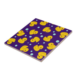 Rubber Ducky Pattern Tegeltje