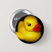 Rubber Ducky Ronde Button 5,7 Cm (Voorkant /achterkant)