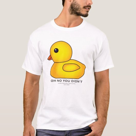 Rubber Ducky Shirt - Wit (Voorkant)