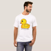 Rubber Ducky Shirt - Wit (Voorkant volledig)