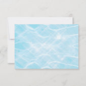 Rubber Ducky Splish Baby shower Bedankkaart (Achterkant)