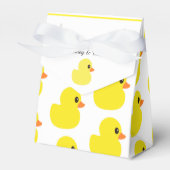 "Rubber Ducky" Tent Favor Box Bedankdoosjes (Voorkant Zijde)