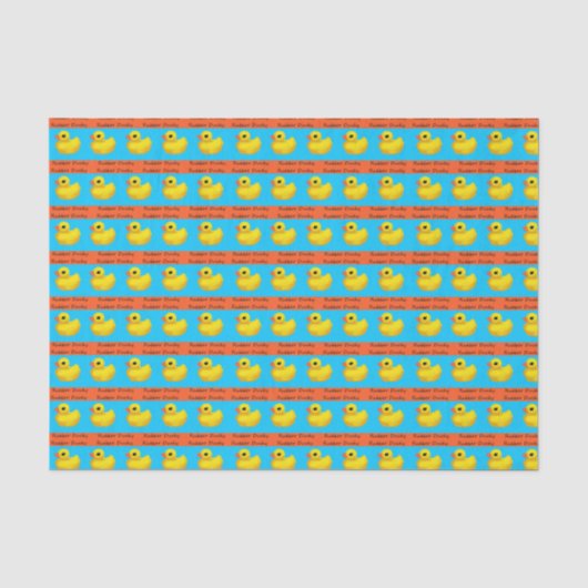 Rubber Ducky Tissuepapier (Voorkant)