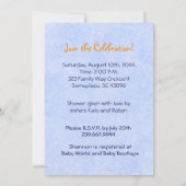 Rubber Ducky Twin Boys Douche Invitation (Dos)