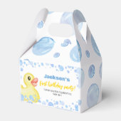 Rubber Ducky Verjaardag Favoriet Box Bedankdoosjes (Voorkant Zijde)