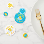 Rubber eend Baby shower Confetti (Groep)