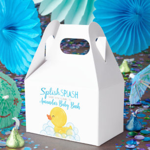 Rubber Eend Baby Shower Favor Dozen Bedankdoosjes