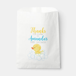 Rubber Eend Baby Shower Favor Zakjes