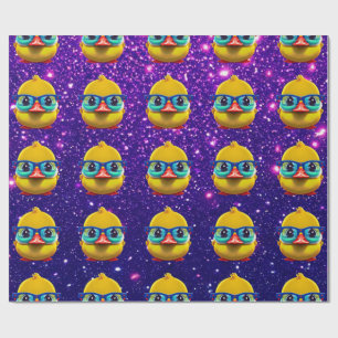 Rubber Eend Cute Charming Thema Geïnspireerd Cadeaupapier