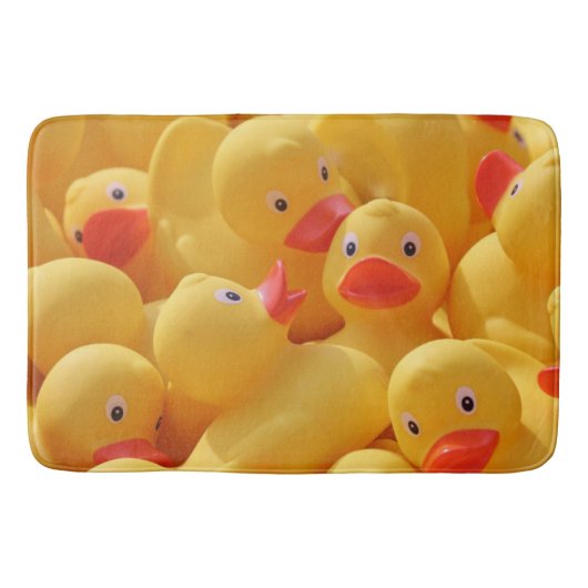 Rubber Eend Ducky Eenden Fun Badmat (Voorkant)