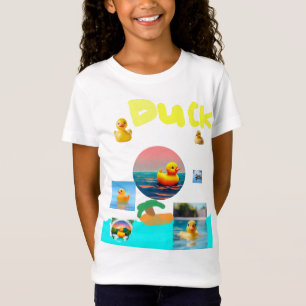 Rubber eend en eendje voor kinderen t-shirt