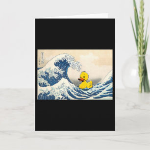 Rubber Eend Grote Golf Cute Ducky Duckie Mannen Vr Kaart