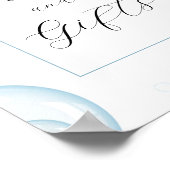 Rubber eend Kaarten en geschenken teken Poster (Hoek)