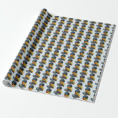 Rubber Eend Lasser Cadeaupapier (Uitgerold)