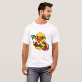 Rubber Eend Leraar T-shirt (Voorkant volledig)