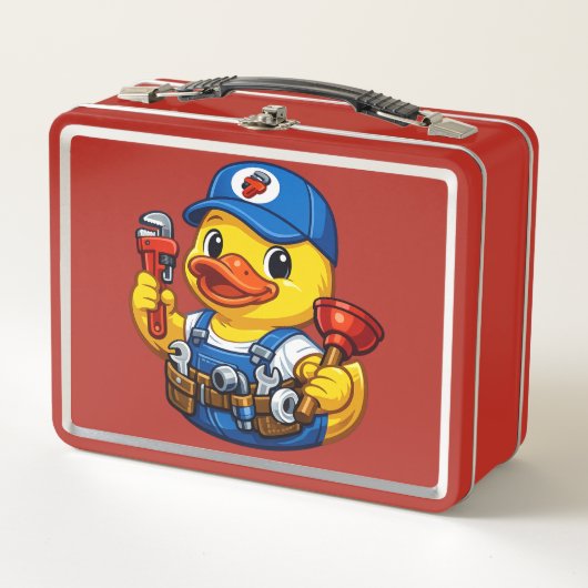 Rubber Eend Loodgieter (Voorkant)