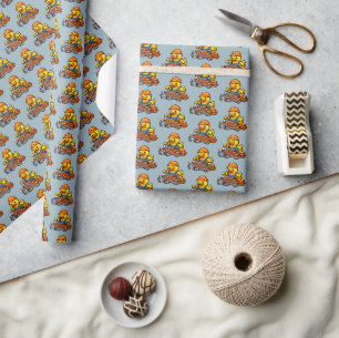 Rubber Eend Metselaar Cadeaupapier