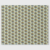 Rubber Eend Schoonmaker Cadeaupapier (Vlak)