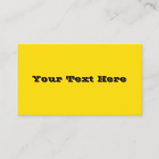 Rubber Eend Speelgoed Geel Herfst Herfst Effen Kle Visitekaartje (Voorkant)