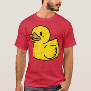 Rubber Eend Vintage Eendje Eendje Jongens Meisjes T-shirt