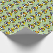 Rubber Eend Wetenschapper Cadeaupapier (Hoek)