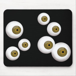 Rubber Eyeball Muismat