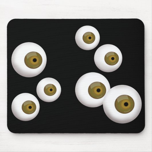 Rubber Eyeball Muismat (Voorkant)